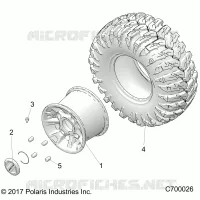 ROUES, REAR