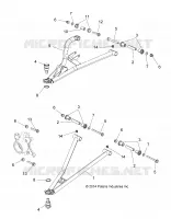 SUSPENSION AVANT CONTROL ARMS