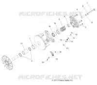 SYSTEME DE TRANSMISSION, PRIMARY CLUTCH