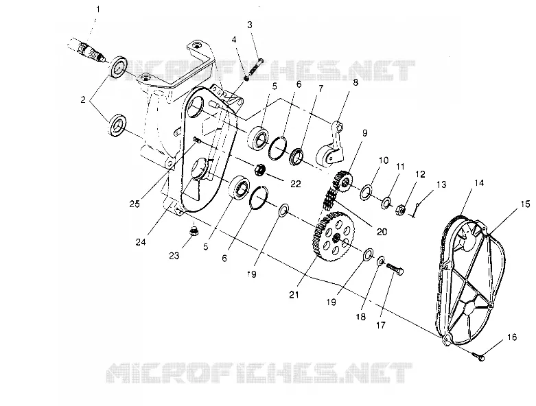 CARTER DE CHAINEE ASSEMBLY LITE 0953433, STARLITE 0953427  AND LITE DELUXE 0953431 (4928902890B007)