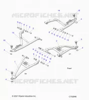 SUSPENSION AVANT CONTROL ARMS