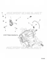 DRIVE TRAIN, MAIN SUPPORT PONT