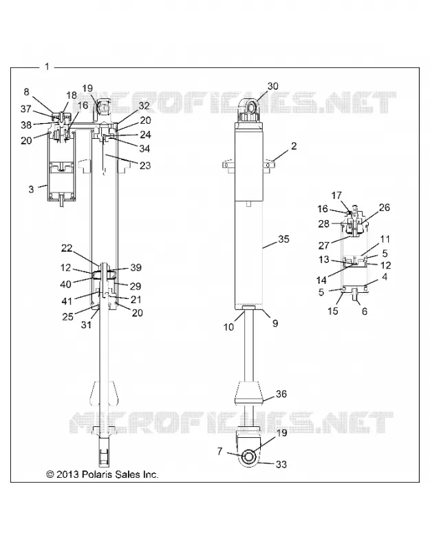 SUSPENSION AVANT SHOCK
