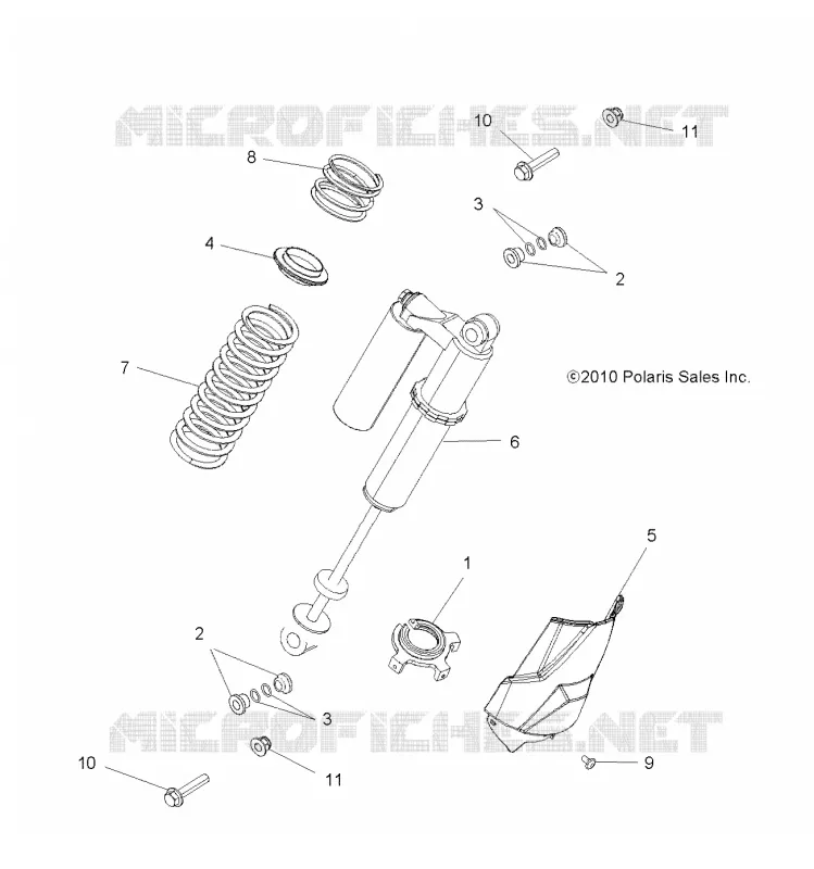 SUSPENSION ARRIERE SUPPORT AMORTISSEUR 