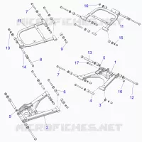 SUSPENSION ARRIERE CONTROL ARMS