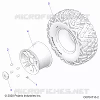 ROUES, REAR