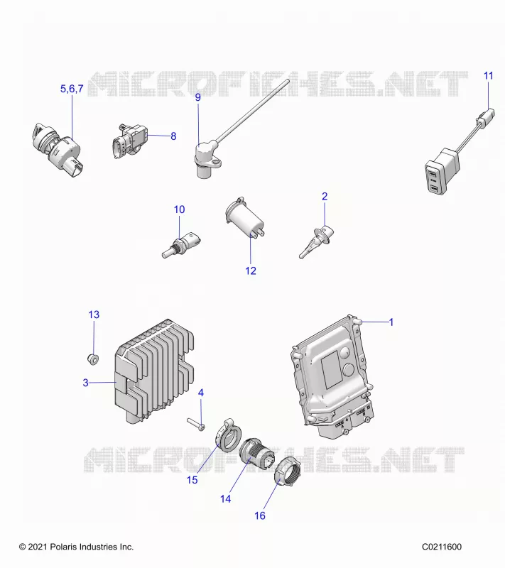 ELECTRICITE, SWITCHES, SENSORS, ECU AND CONTROL MODULES