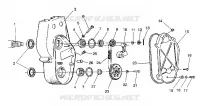 CARTER DE CHAINEE ASSEMBLY LITE GT/0933133 AND STARLITE GT/0933127 (4923232323014A)