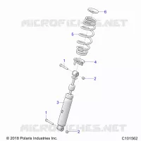 SUSPENSION ARRIERE SHOCKS