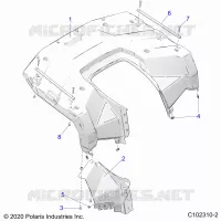 CARROSSERIE ARRIERE CAB