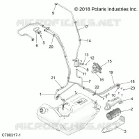 BODY, CARBURANT LINES, EVAP