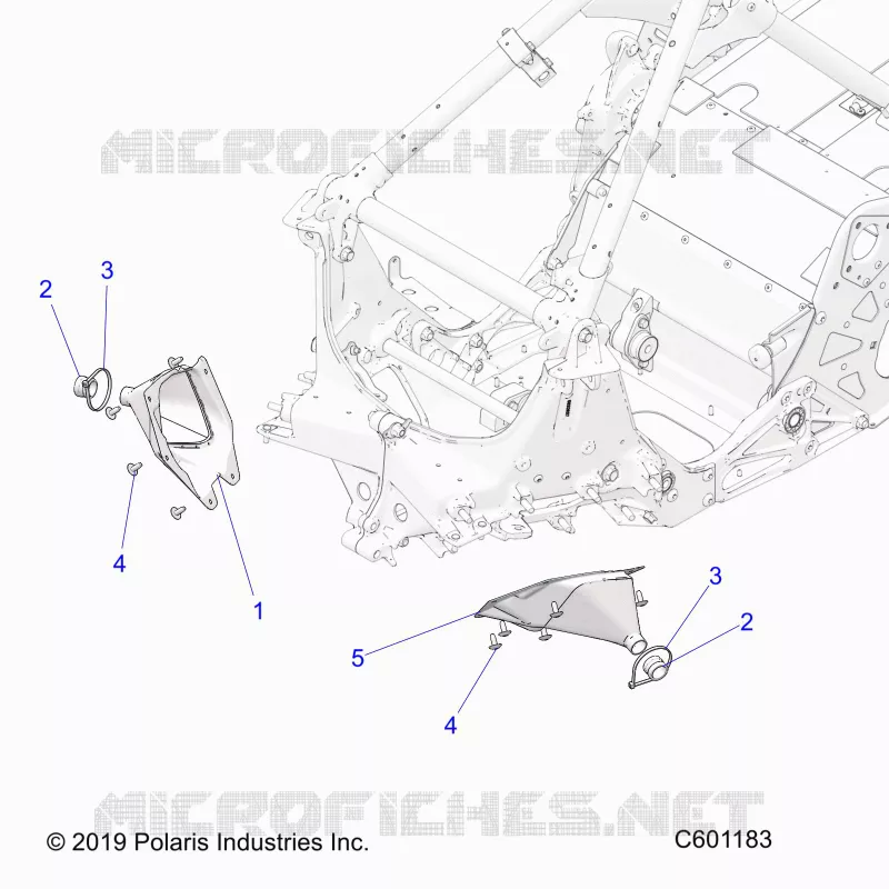 CHASSIS, TIE ROD BOOT ASM.