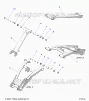 SUSPENSION ARRIERE CONTROL ARMS