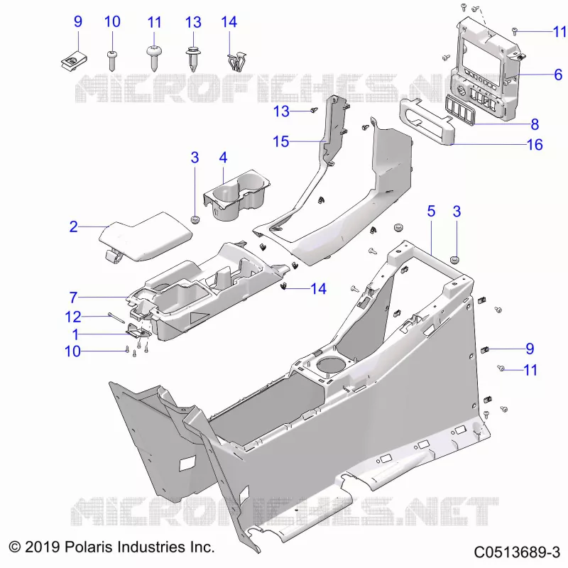 CONSOLE CENTRALE