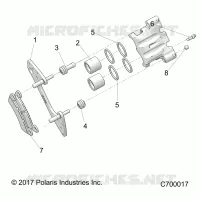 FREIN AVANT CALIPER