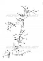 COLONNE DE DIRECTION Sportsman 4X4 / W938039 (4926382638018A)
