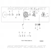 SYSTEME DE TRANSMISSION, PRIMARY CLUTCH