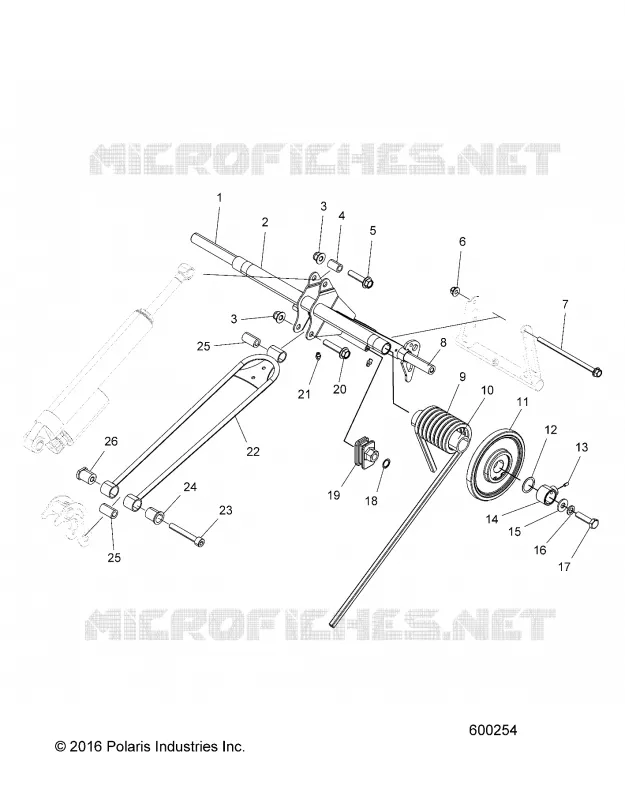 SUSPENSION, BRAS DE SUSPENSION ARRIERE