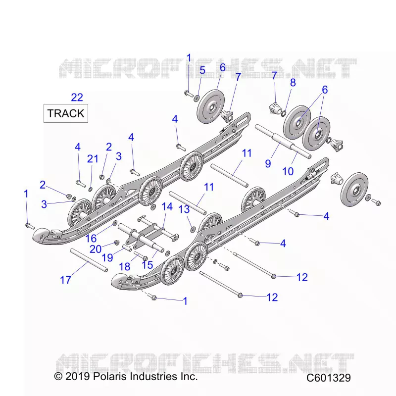 SUSPENSION ARRIERE AND TRACK