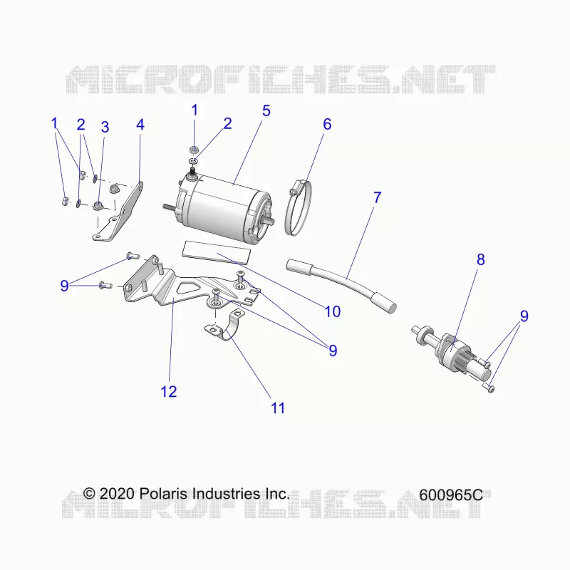 DEMARREUR MOTOR