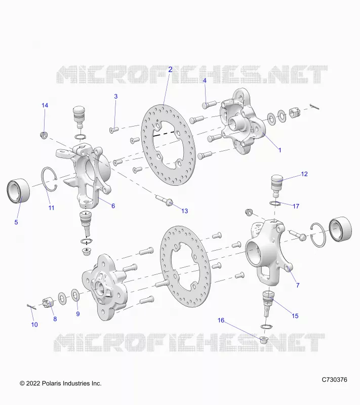 SUSPENSION AVANT HUB