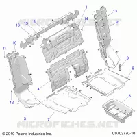 CARROSSERIE ARRIERE CLOSEOFF -Z24RAB92AK/BK(C0703770-10)