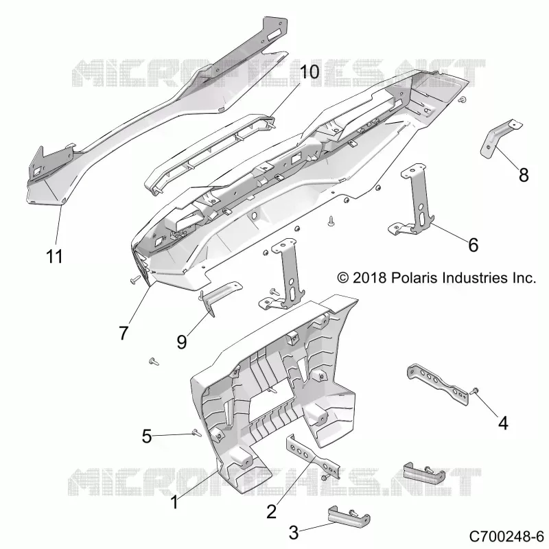 CARROSSERIE ARRIERE BUMPER