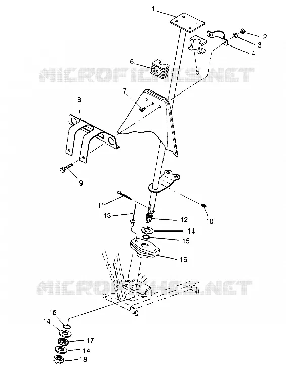 COLONNE DE DIRECTION 2x4 400L W947540 (4926752675B005)