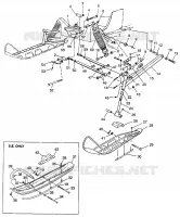 SUSPENSION AVANT AND SKI ULTRA SPX 0975678, ULTRA SPX SE H975678 AND EUROPE (4939533953B003)