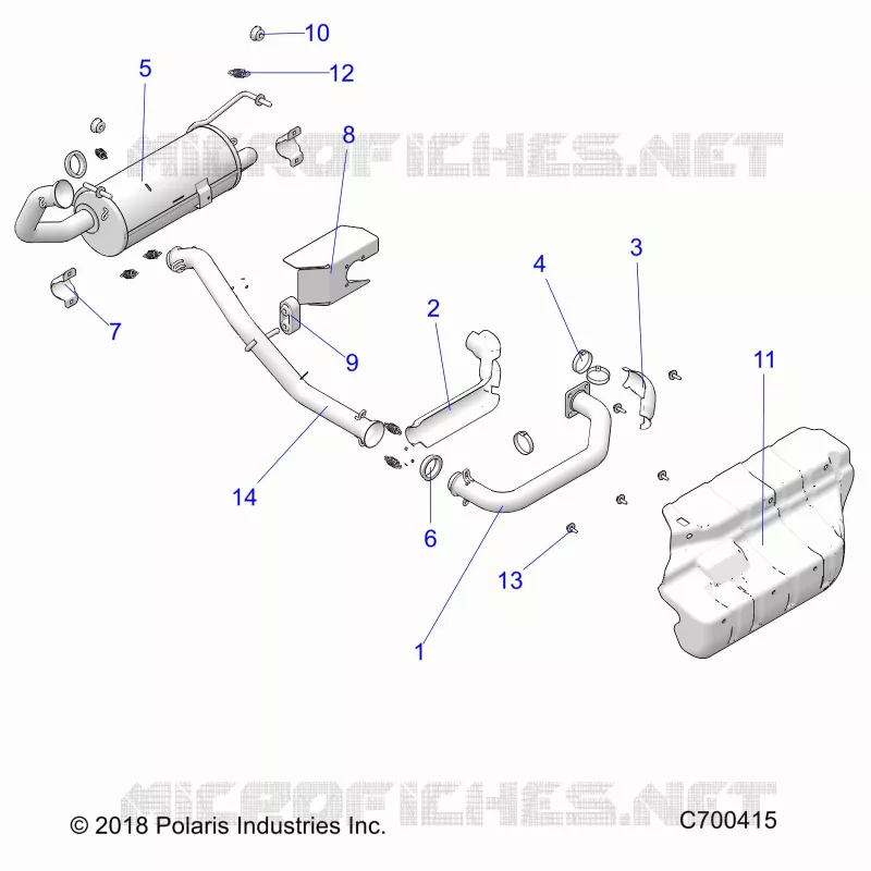 ENGINE, ECHAPPEMENT
