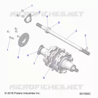 DRIVE TRAIN, JACKSHAFT AND ARBRE DE TRANSMISSION