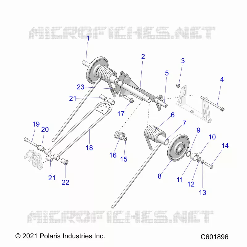 SUSPENSION, BRAS DE SUSPENSION ARRIERE