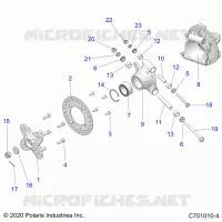 SUSPENSION, PORTE BAGAGES ARRIERE