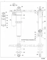SUSPENSION, AMORTISSEUR ARRIERE INTERNALS