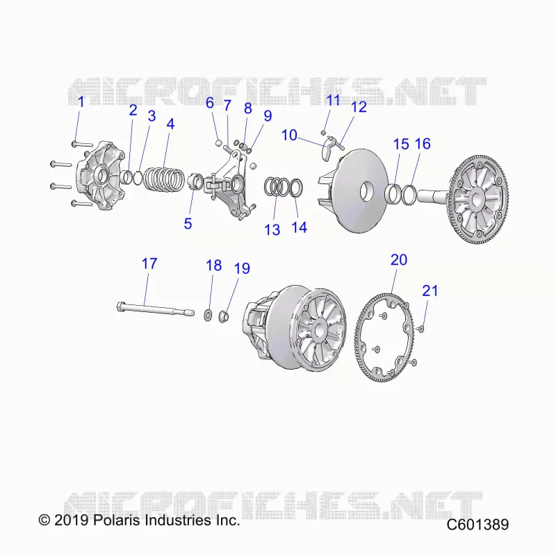 SYSTÃˆME DE TRANSMISSION, CLUTCH, PRIMARY