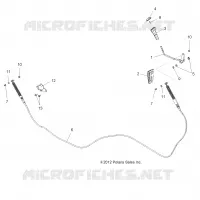 SYSTÈME DE TRANSMISSION, SHIFT LEVER AND CABLE