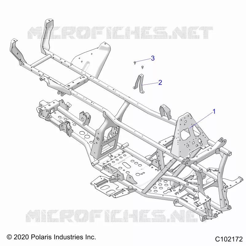 CHASSIS, CADRE -A21SJS57CX (C102172)
