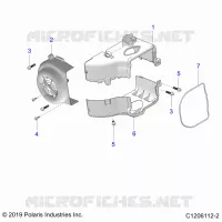 ENGINE, FAN COVER AND CARROSSERIE ET BOITE A GANTS