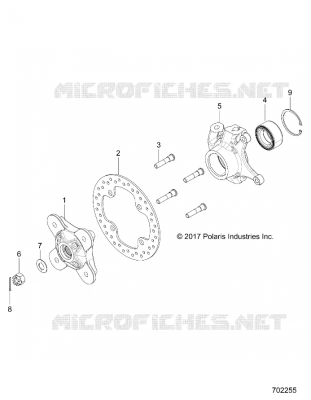 SUSPENSION AVANT CARRIER- Z18VDE99NK (702255)