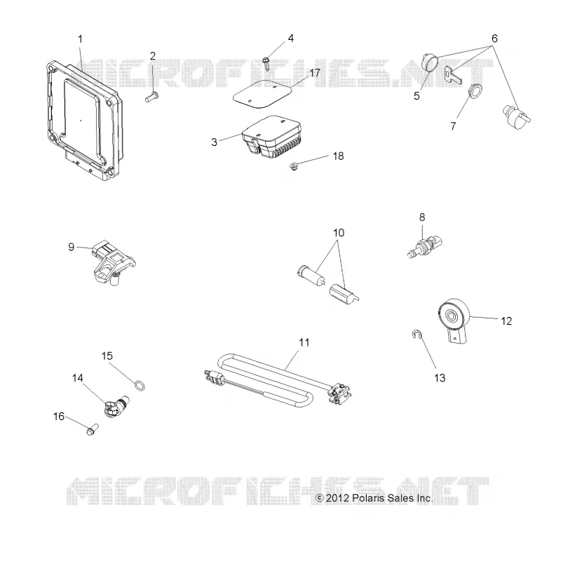 BOUTONS, CAPTEURS, ECU and CONTROL MODULES