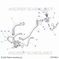 MOTEUR, WATERPUMP AND BYPASS