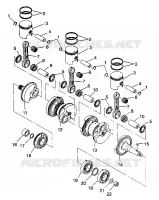 VILEBREQUIN ET PISTON SLT 750 B944170 (4925942594025A)