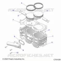 CYLINDRE AND PISTON