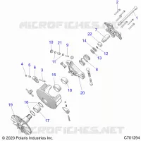 SYSTÃˆME DE TRANSMISSION, PRIMARY CLUTCH