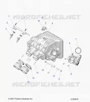 ENGINE, INTAKE MANIFOLD, CORPS DE PAPILON, FUEL RAIL