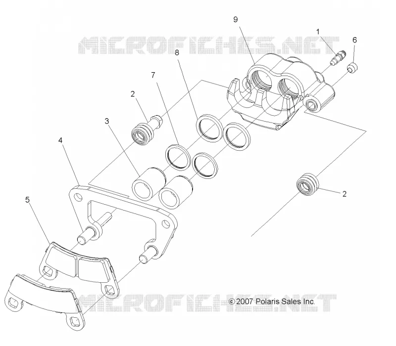 FREIN AVANT CALIPER