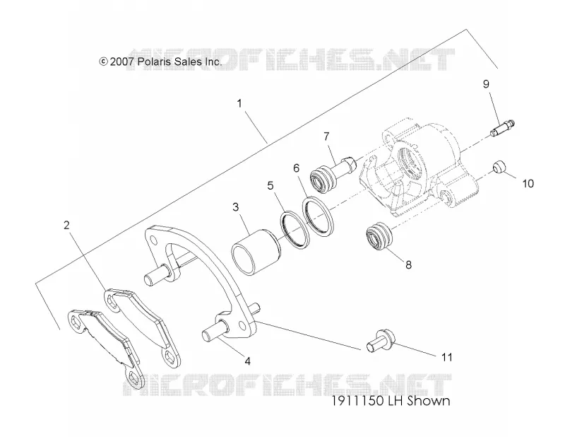 FREIN AVANT CALIPER