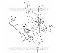 PEDALE ET FREIN DE PARKING ASSEMBLY 6x6 400L, SWEDISH S948740 and  NORWEG (4926812681004A)