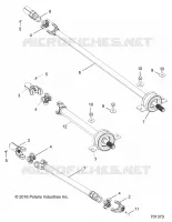 DRIVE TRAIN, ARBRE DE TRANSMISSION AVANT