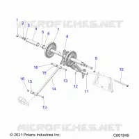 SUSPENSION, BRAS DE SUSPENSION ARRIERE